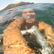 People underwater Costa Rica