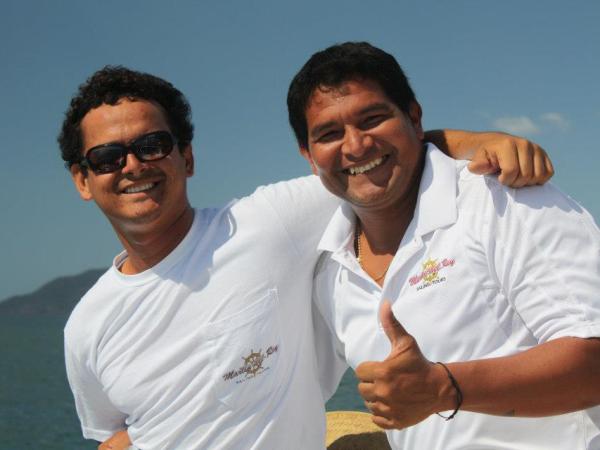 Crew of Marlin del Rey catamaran