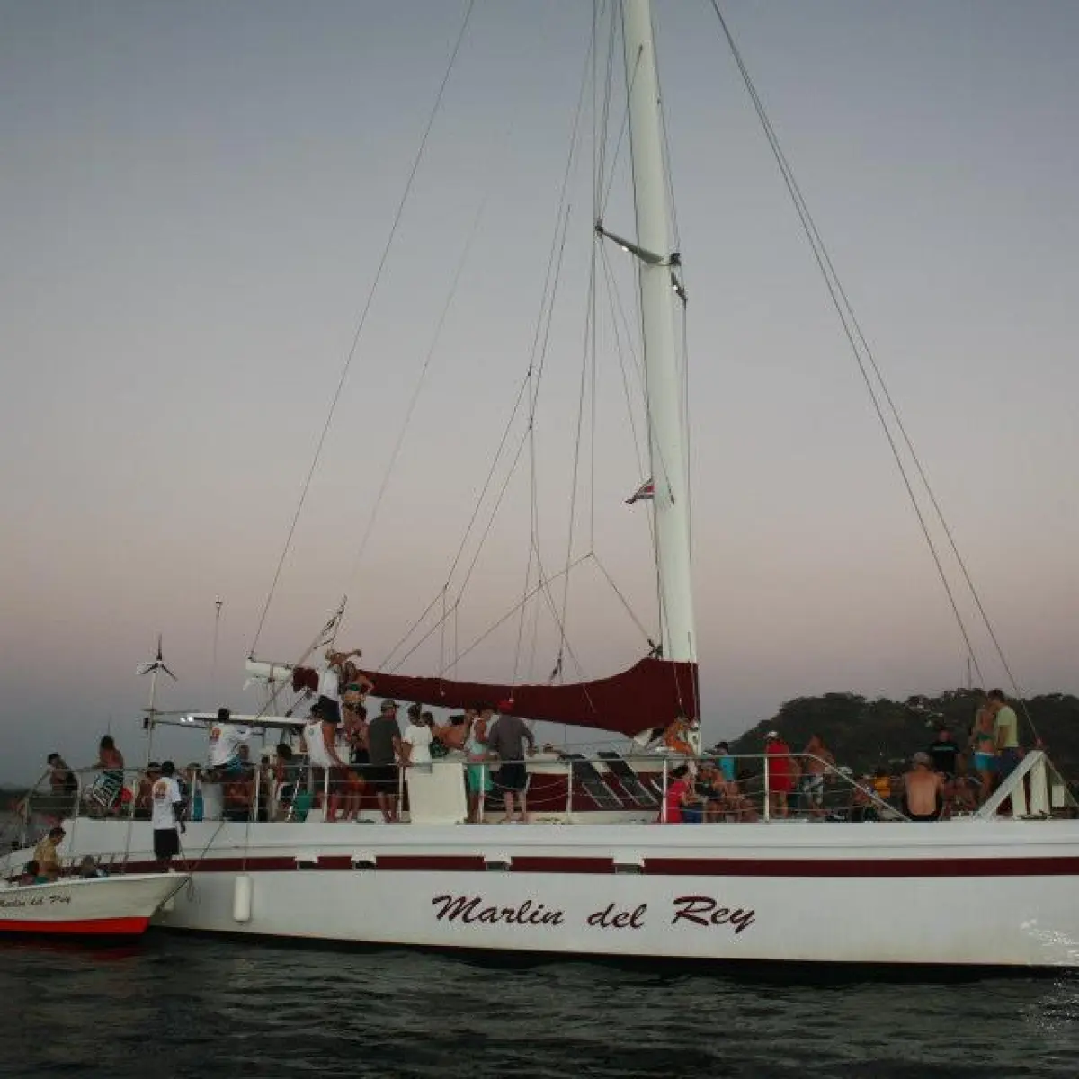 Marlin del Rey open catamaran tour